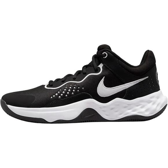 NWT Nike Men's Fly By Mid 3 Basketball Shoes Black/White Sz 10 Medium D - Picture 1 of 7
